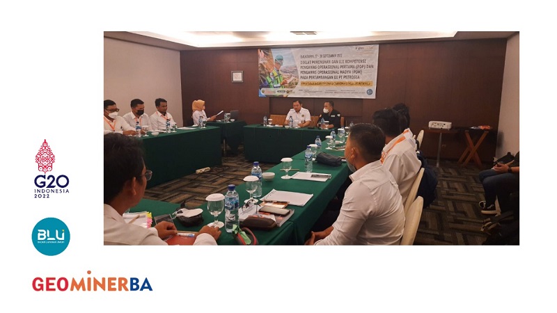 PPSDM Geominerba dan PT Petrosea Kerja Sama Gelar Sertifikasi POP dan POM