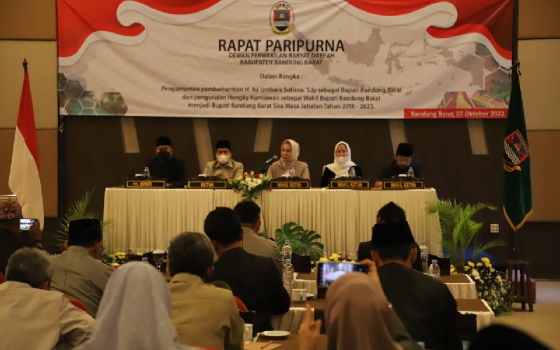 DPRD KBB Usulkan Hengki Kurniawan Jadi Bupati Bandung Barat Definitif