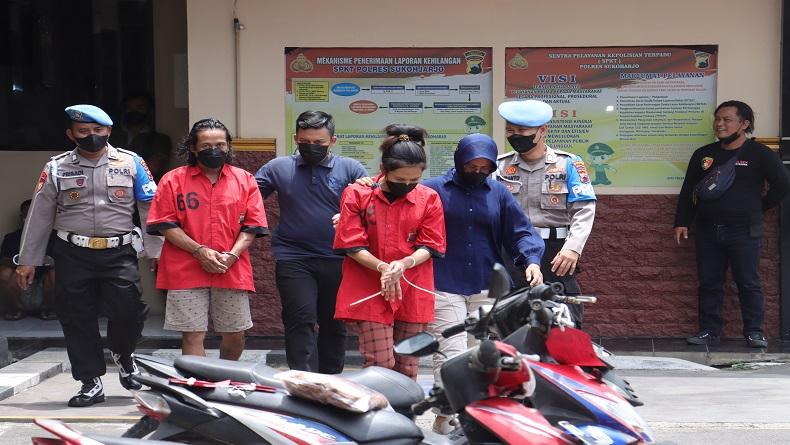 Kompak Jadi Kurir Narkoba, Sepasang Kekasih di Sukoharjo Ditangkap di Kost