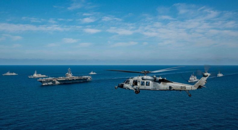 Korut Terus Uji Coba Rudal, Korsel dan AS Gelar Latihan Perang Libatkan Kapal Induk