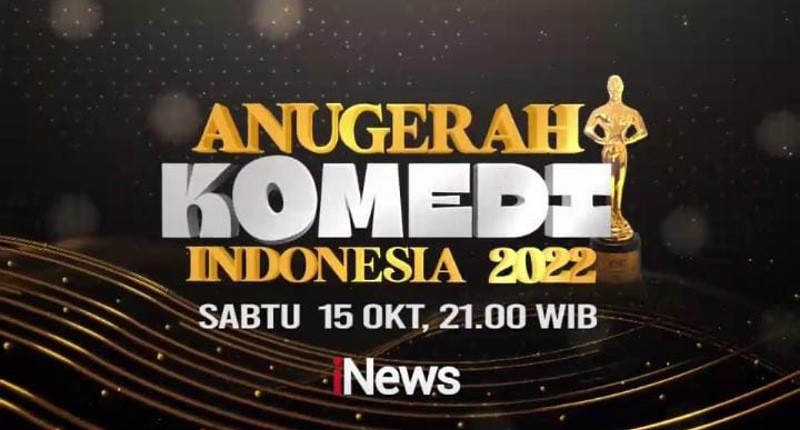 7 Hari Lagi! Di iNews, Anugerah Komedi Indonesia 2022 Siap Hadirkan Komedian Ternama Tanah Air dari Lintas Generasi
