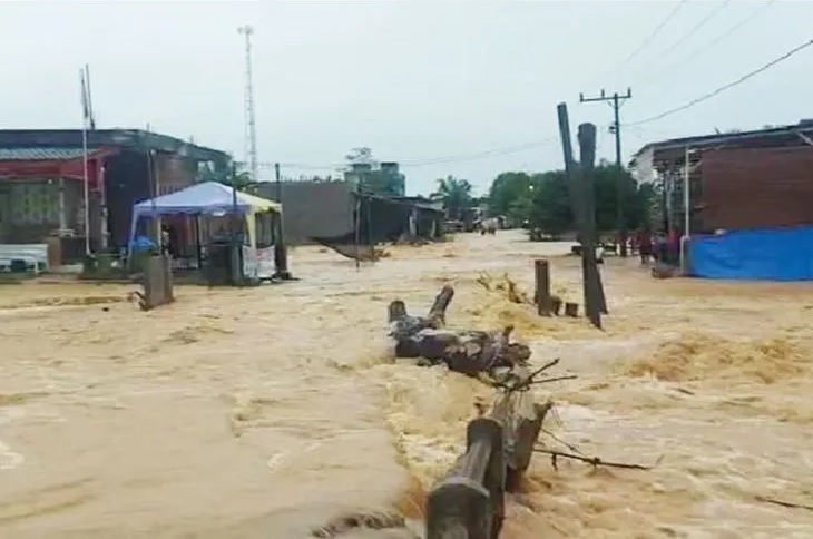 Ratusan Rumah di Aceh Timur Terendam Banjir, Ribuan Warga Mengungsi