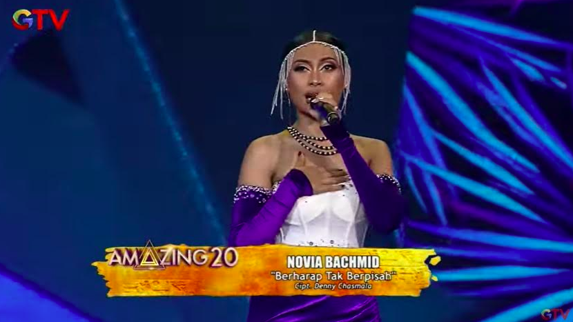 Novia Bachmid Bachmid Tampil Sempurna Menutup Gelaran Ulang Tahun Amazing 20 GTV 