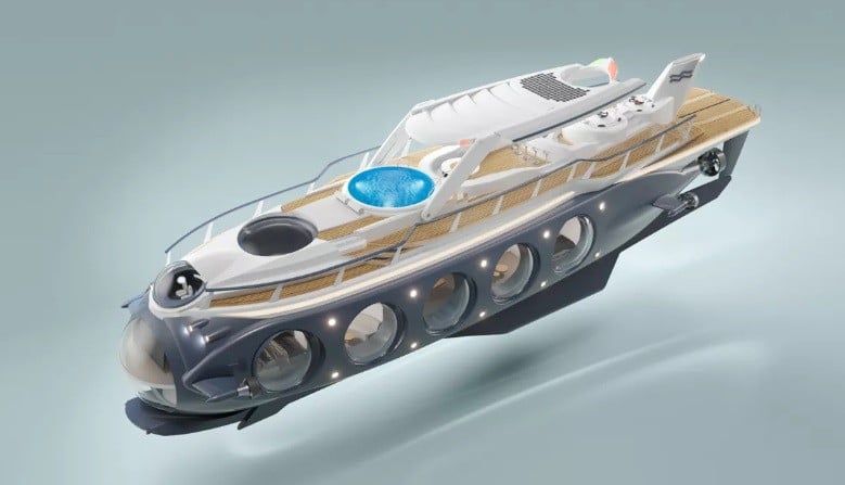 Kapal Pesiar Mewah Ini Bisa Menyelam di Bawah Laut Selama 4 Hari, Dijual ke Para Sultan Rp381 Miliar