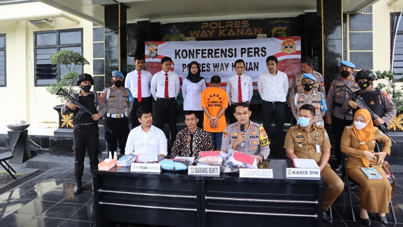 Guru SD di Way Kanan Cabuli Murid, Modusnya Ajak Korban ke Rumah Kosong