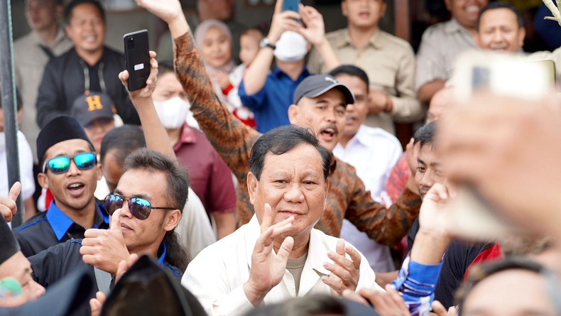 Survei LPS Sebut Prabowo Bisa Diterima Semua Kalangan