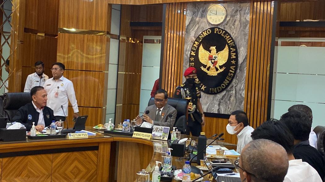 PSSI Datangi TGIPF Bahas Tragedi Kanjuruhan, Ketum Iwan Bule Ikut Hadir