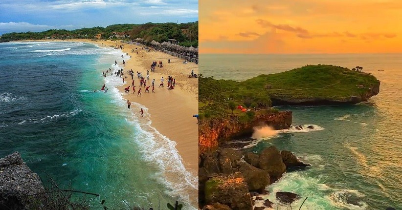 Menjelajahi Pantai Slili yang Tersembunyi di Gunungkidul, View Atas Bukit Paling Cantik