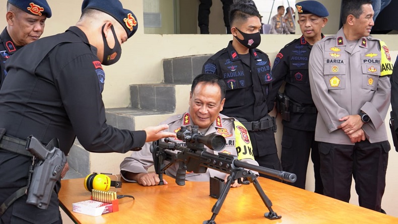 Genjot Skill Anggota, Polda Jabar Bangun Lapangan Tembak di Jatinangor Sumedang