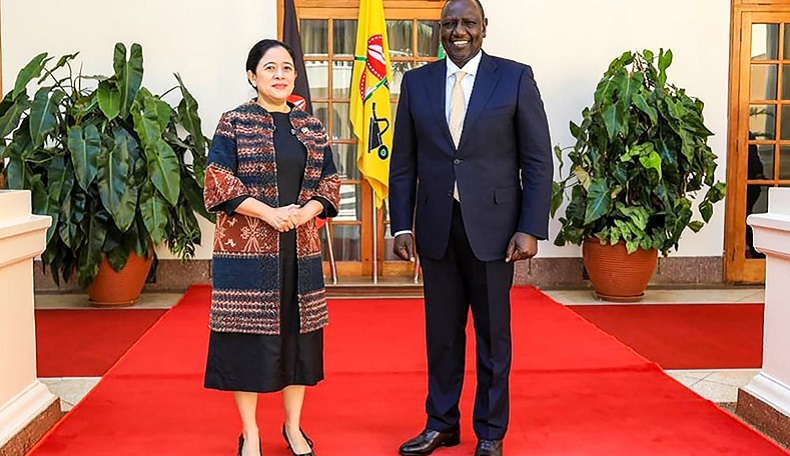 Bertemu Presiden Kenya, Puan Singgung Hubungan Historis yang Dipelopori Bung Karno