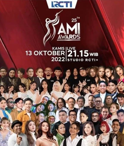 Saksikan AMI Awards LIVE di RCTI, RCTI+ dan Vision+