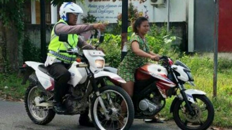 Nekat Langgar Aturan Lalu Lintas, Ratusan Pengendara di Talaud Kena Tindakan Tegas