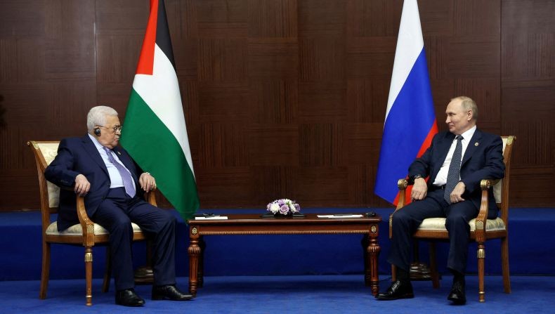 Presiden Palestina Abbas Puji Vladimir Putin Habis-habisan: Kami Tak Percaya AS!