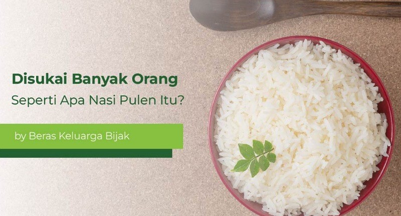 Disukai Banyak Orang, Seperti Apa Nasi Pulen Itu?