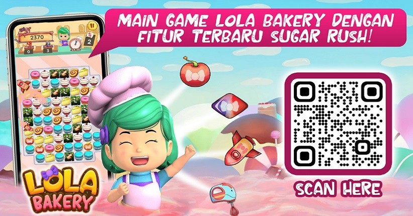  Ayo Coba Fitur Terbaru Sugar Rush di Game Lola Bakery!