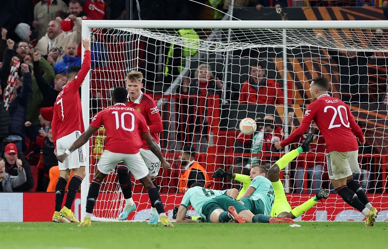 Hasil Man United Vs Omonia: McTominay Pahlawan, Setan Merah Menang Dramatis