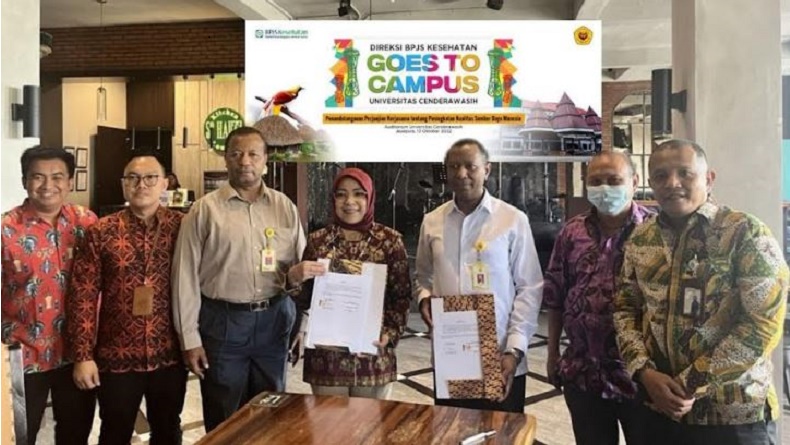 Universitas Cenderawasih dan BPJS Kesehatan Kerja Sama Perekrutan SDM Pegawai