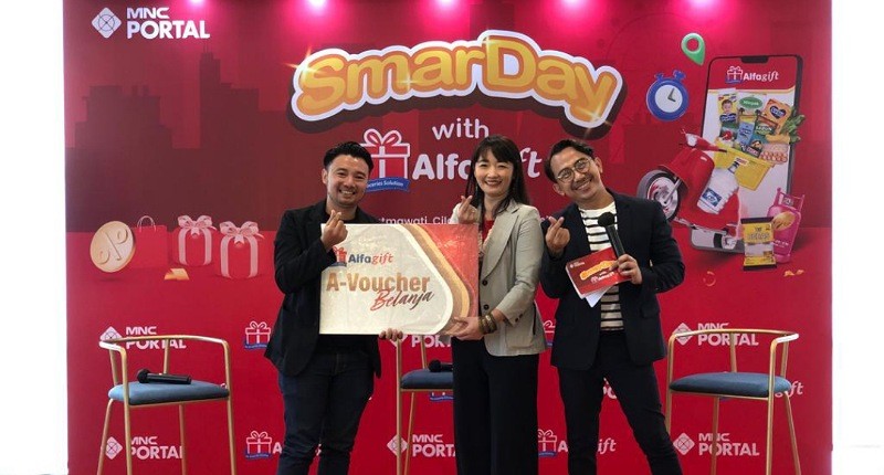 Keseruan SmarDay with Alfagift, MNC Portal Ajak Konsumen Belanja Aman dan Nyaman 