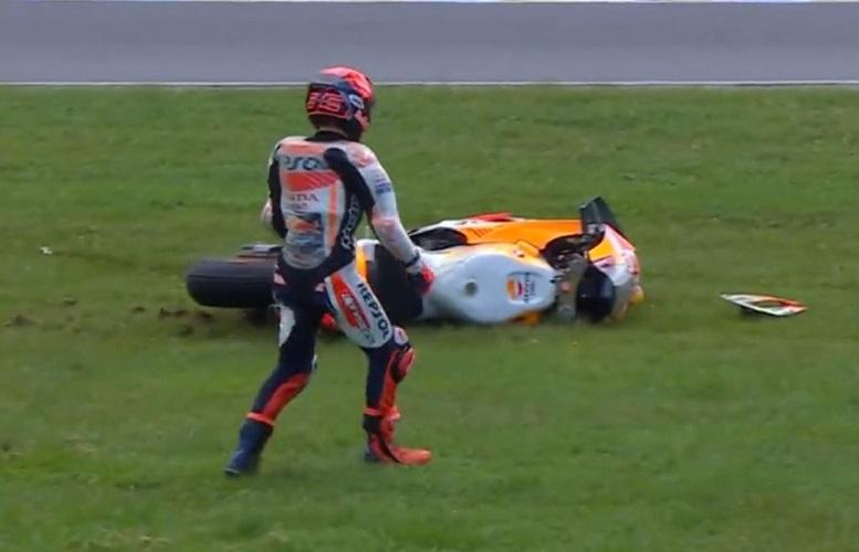 Hasil Pemanasan MotoGP Australia 2022: Johann Zarco Tercepat, Marc Marquez Jatuh