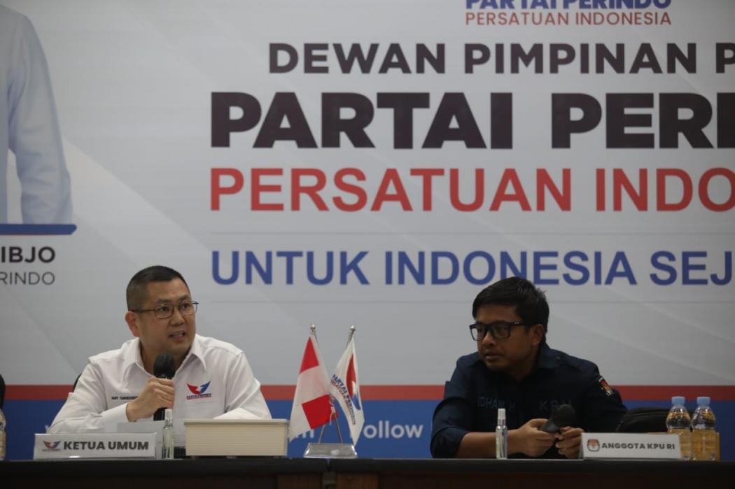 HT Tegaskan Komitmen Partai Perindo 