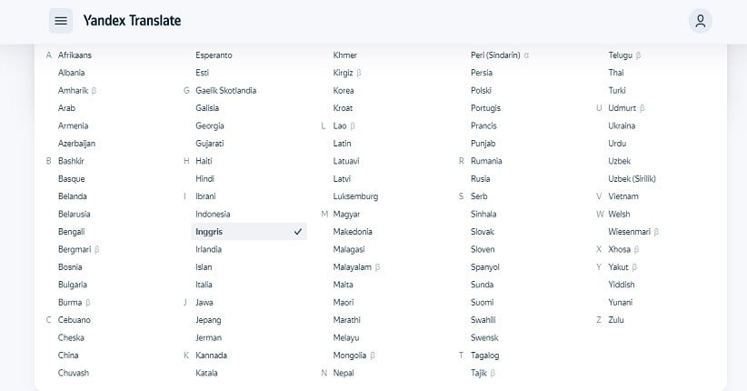 Situs Translate Bahasa Sunda ke Indonesia