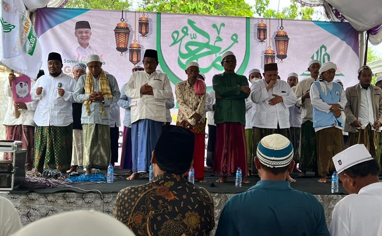Himpunan Santri Bangkalan Ikrar Dukung Ganjar Pranowo di Pilpres 2024