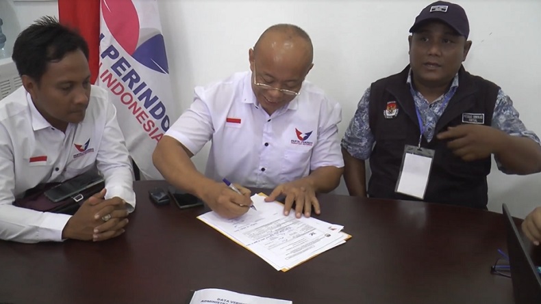 Partai Perindo Surabaya Dinyatakan Penuhi Syarat Verifikasi Faktual oleh KPU