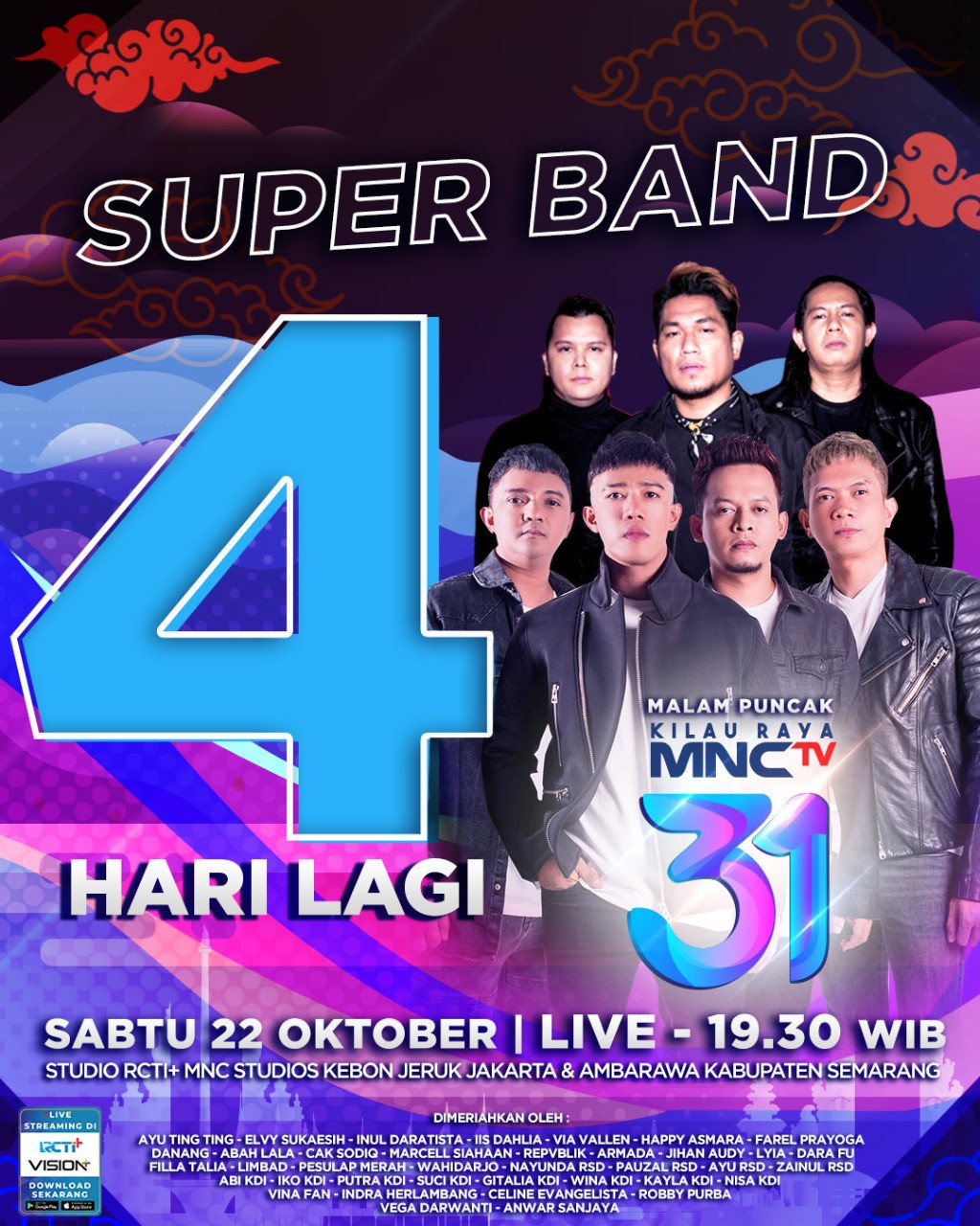 Spektakuler! MNCTV Bakal Hadirkan Tradisi dan Budaya di Kilau Raya MNCTV ke-31