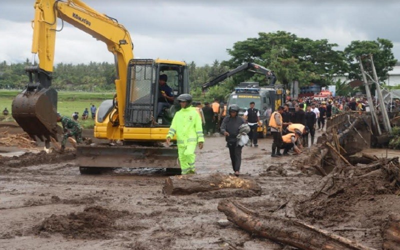 Korban Tewas Banjir Bandang di Bali 6 Orang, 177 Kepala Keluarga Mengungsi
