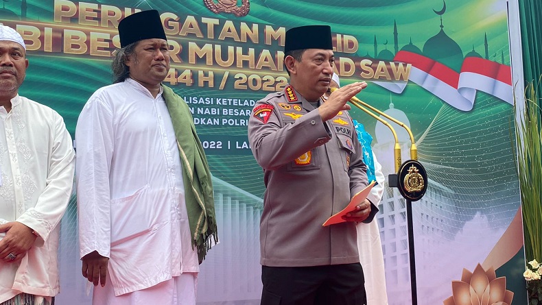 Kapolri Minta Polisi Teladani Sifat Nabi Muhammad: Ini Akan Buat Rekan-rekan Aman