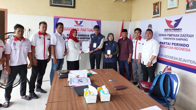 Verifikasi Faktual Tuntas, Perindo Sampang Dinyatakan Penuhi Syarat Jadi Peserta Pemilu 2024