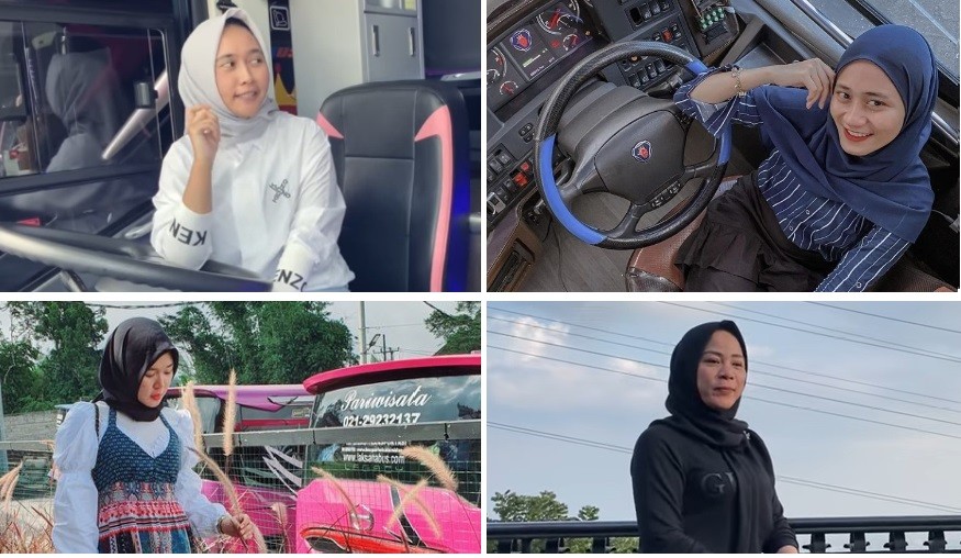 Deretan Perempuan Cantik Berhijab Pemilik PO Bus, Ada yang Kelola Perusahaan sejak SMA 
