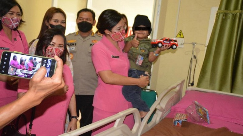 Bocah 4 Tahun Dianiaya Paman Bibi di Tanah Karo Diizinkan Pulang usai 25 Hari Dirawat