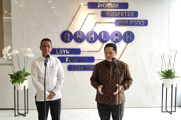 Erick Thohir Sebut Manajemen dan Pelayanan Transportasi di Jakarta Harus Terintegrasi Total