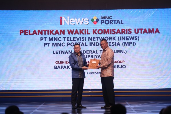 Jadi Wakomut iNewsTV dan MPI, Letjen (Purn) Joni Supriyanto Hadirkan Warna Berbeda