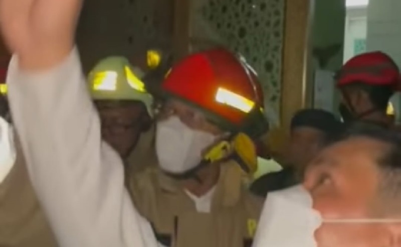 Pj Gubernur DKI Heru Datangi Masjid Islamic Center yang Terbakar: Api sudah Padam