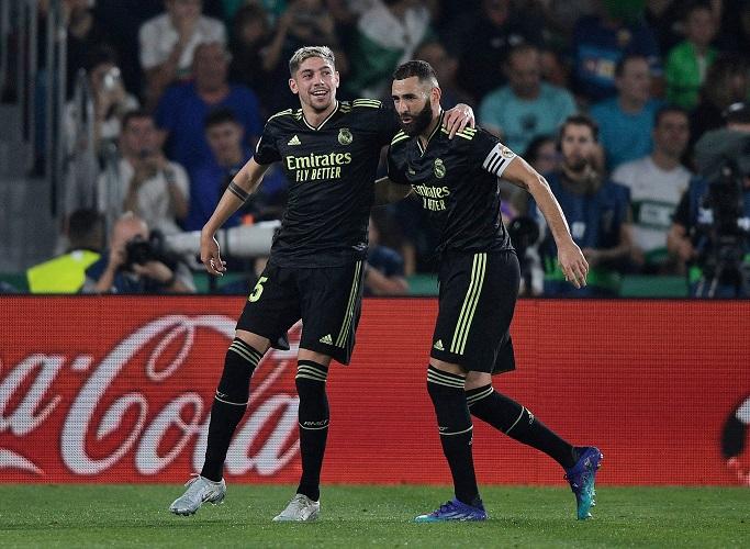 Hasil Elche Vs Real Madrid: Benzema Apik! Los Blancos Menang Besar meski VAR Tiga Kali