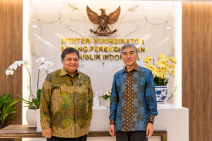Bertemu Dubes AS, Menko Airlangga Bahas Peningkatan Kerja Sama Ekonomi dan Investasi 