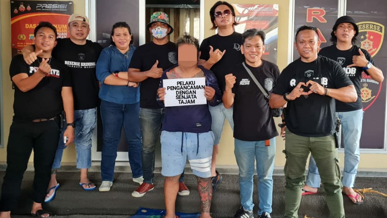 Bikin Keributan dan Serang Pengunjung Kafe, Warga Manado Ini Dibekuk Polisi