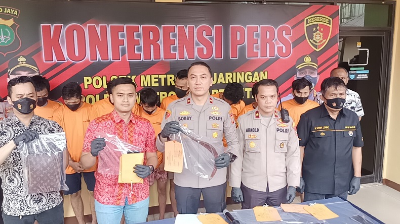 Komplotan Jambret Spesialis WNA di Penjaringan Ditangkap, Polisi: 5 Eksekutor, 3 Penadah