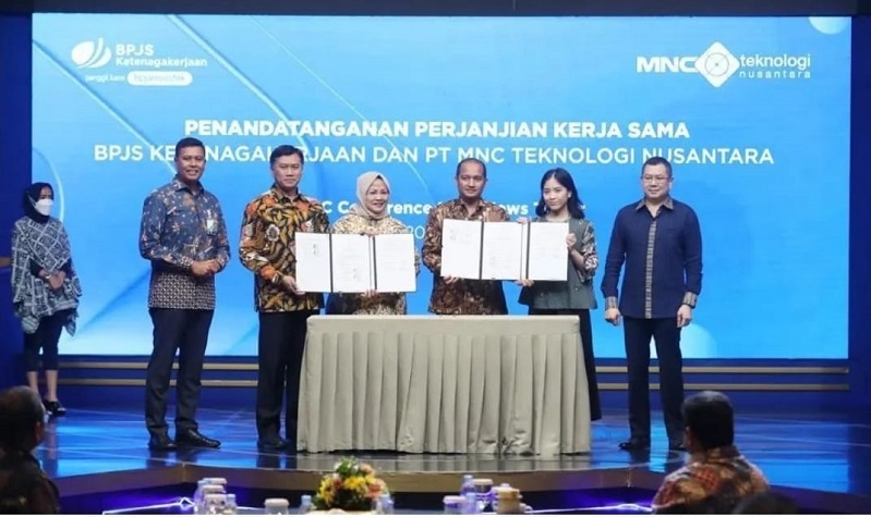 Kerja Sama BCAP-BPJamsostek, Hary Tanoe: dengan Digital Proses Lebih Cepat