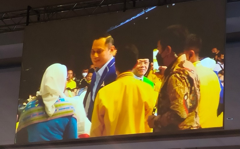 HUT ke-58 Golkar di JIExpo Kemayoran, Ini Petinggi Partai dan Menteri yang Hadir
