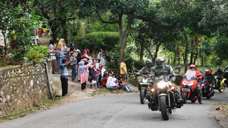 Pangdam III Siliwangi Pacu Moge Sangar, Tinjau Pompa Hidram di Garut
