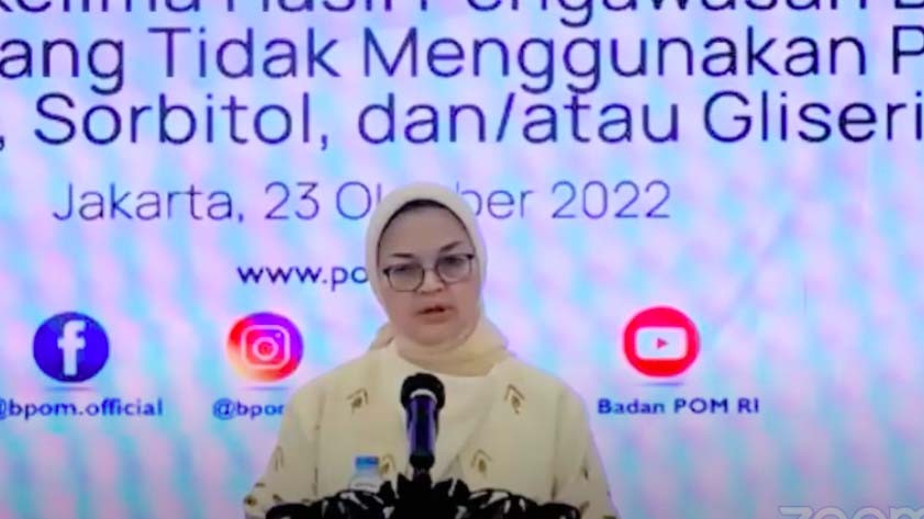 BPOM Ungkap Ada 133 Obat Sirop yang Aman, Tidak Mengandung Cemaran Etilen Glikol dan Dietilen Glikol