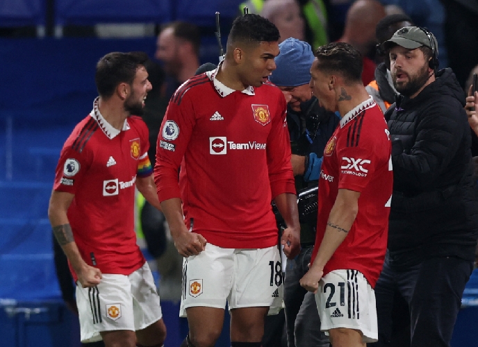 Hasil Chelsea Vs Man United: Gol Casemiro di Injury Time Selamatkan Red Devils dari Kekalahan