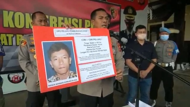 Kronologi Penangkapan Pembunuh Anak Perempuan di Cimahi, Sembunyi di Kos Sukasari