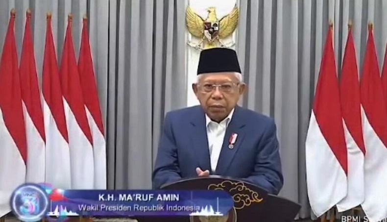 HUT ke-31 MNCTV, Wapres : Jadilah Agen Pendobrak Melawan Disinformasi dan Hoaks 