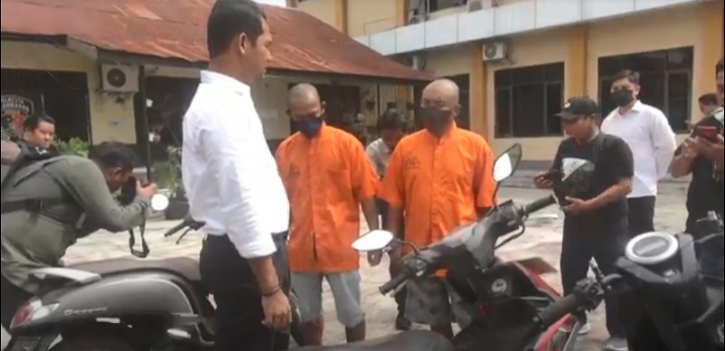 2 Pelaku Curanmor di Palangka Raya Ditangkap, 1 di Antaranya Curi Motor Keluarga