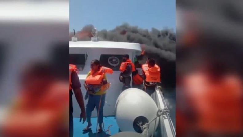 Kronologi Kapal Cantika Terbakar di Laut Timor, Api Berkobar Langsung Putar Haluan