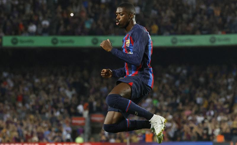 Hasil Liga Spanyol: Ousmane Dembele Tokcer, Barcelona Bantai Athletic Bilbao